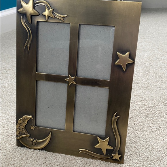 Other - Moon and Stars metal picture frame